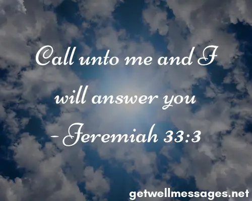 Jeremiah bible verse for feeling better