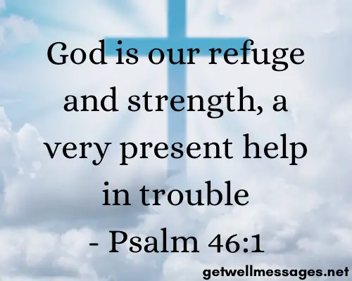 psalms bible get well quote 