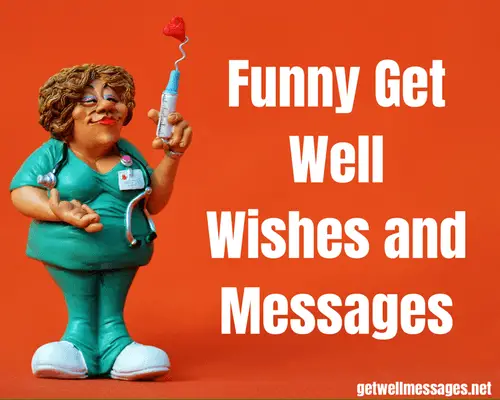 funny get well wishes and messages
