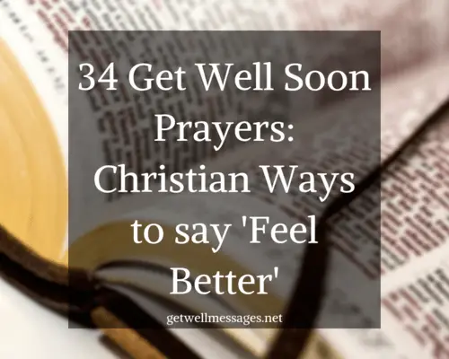 get well prayers