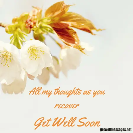 all my thoughts as you recover