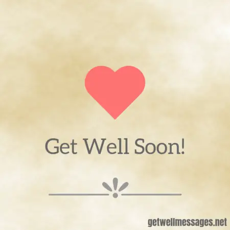 get well soon heart