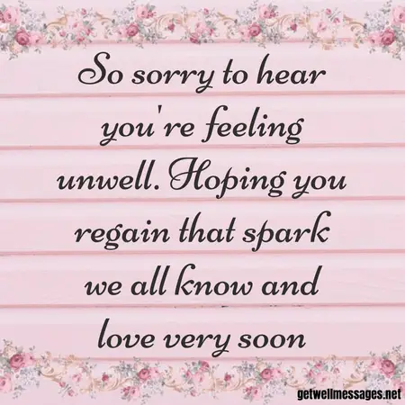hoping you regain your spark image